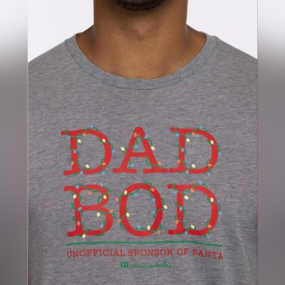 Travis Mathew Spike the Punch Christmas Shirt Men's Size Medium 100% Pima Cotton - Picture 2 of 10